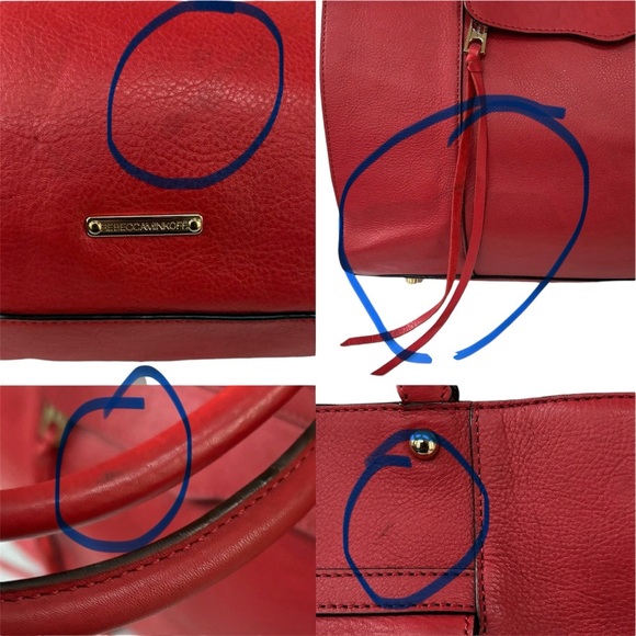 Rebecca Minkoff M.A.B Tote in Red Leather - Picture 11 of 12